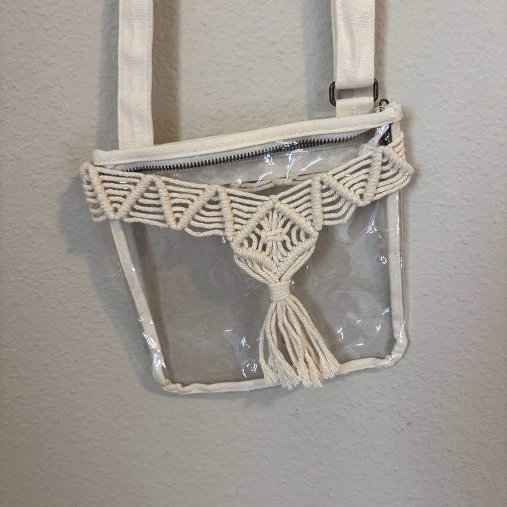 Clear Mini Crossbody Bag, Stadium Approved, Concert Purse - Picture 2 of 4